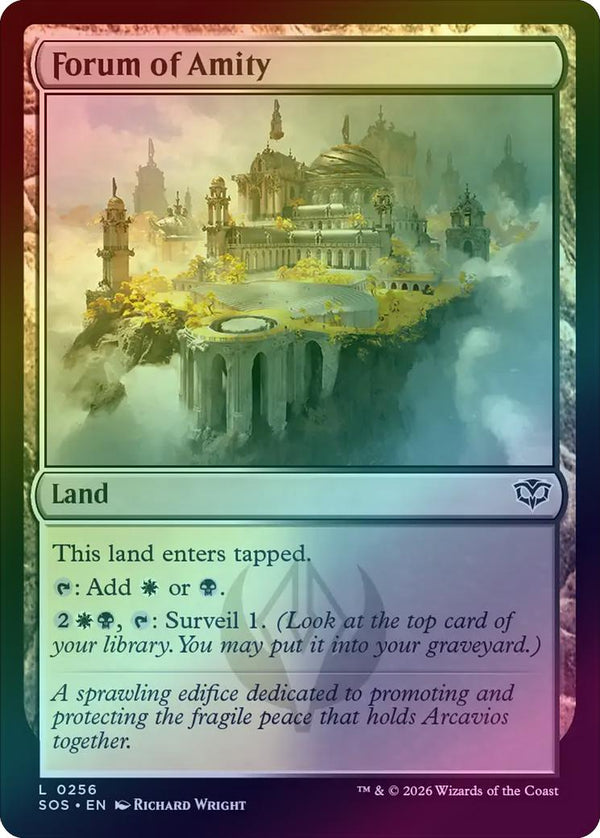 Forum of Amity (Foil) (SOS)