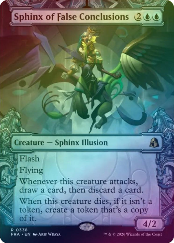 Sphinx of False Conclusions - Sculptor's Stronghold Showcase (Foil) (FRA)