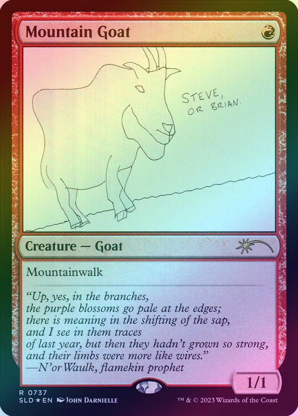Mountain Goat (Foil) (SLD)