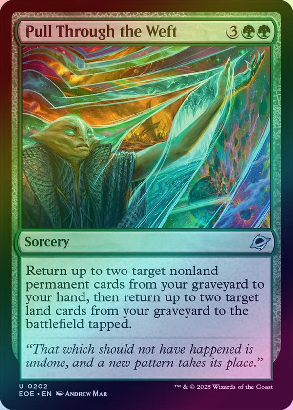 Pull Through the Weft (Foil) (EOE)