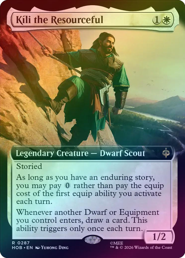 Kíli the Resourceful - Extended Art (Foil) (HOB) (Pre-Order)