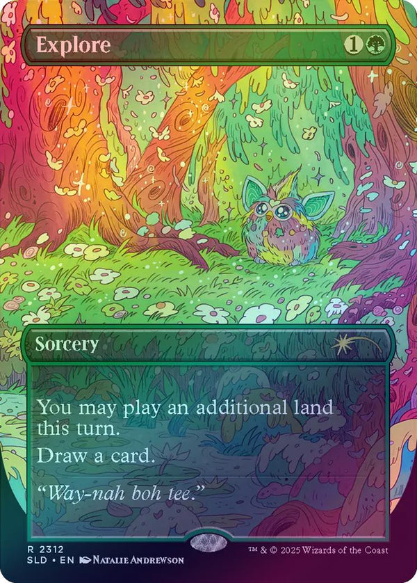 Explore - FURBY: DOO-AY NOO LAH (Rainbow Foil) (SLD)