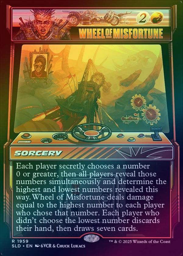 Wheel of Misfortune - Arcade Racers (Foil) (SLD)