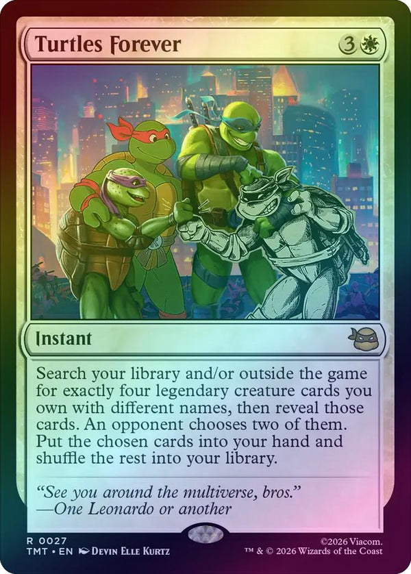 Turtles Forever (Foil) (TMT)