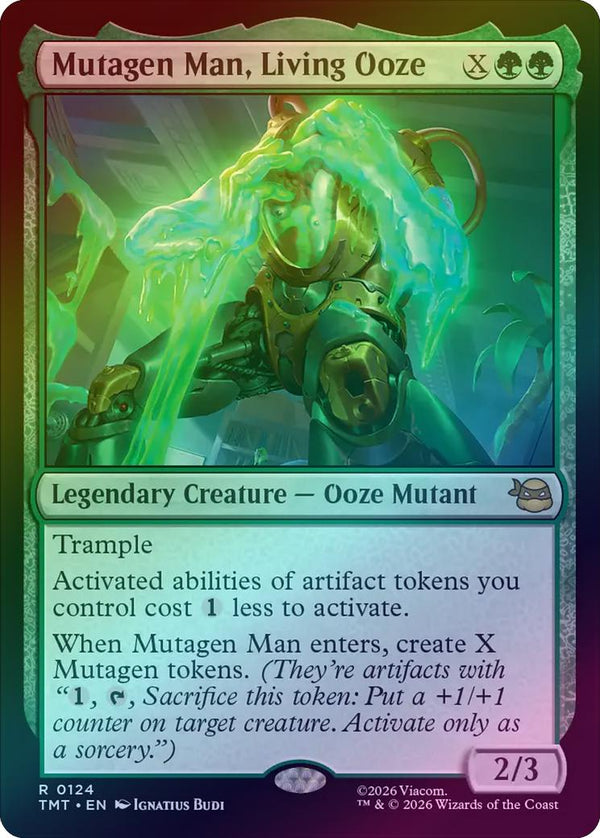 Mutagen Man, Living Ooze (Foil) (TMT)