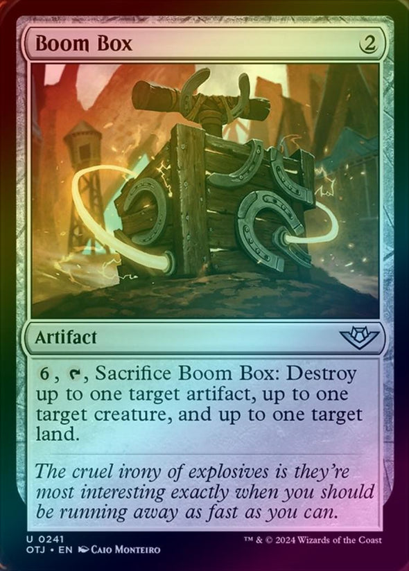 Boom Box (Foil) (OTJ)