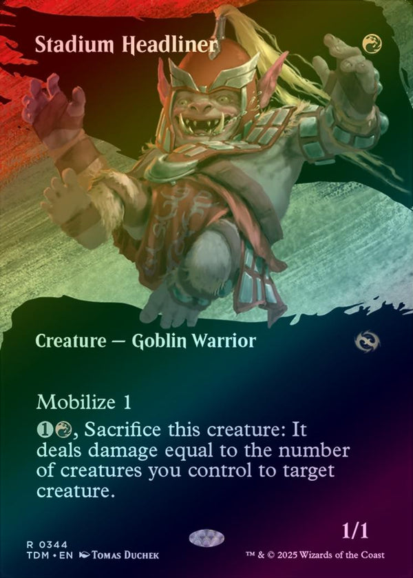 Stadium Headliner - Clan Showcase (Foil) (TDM)