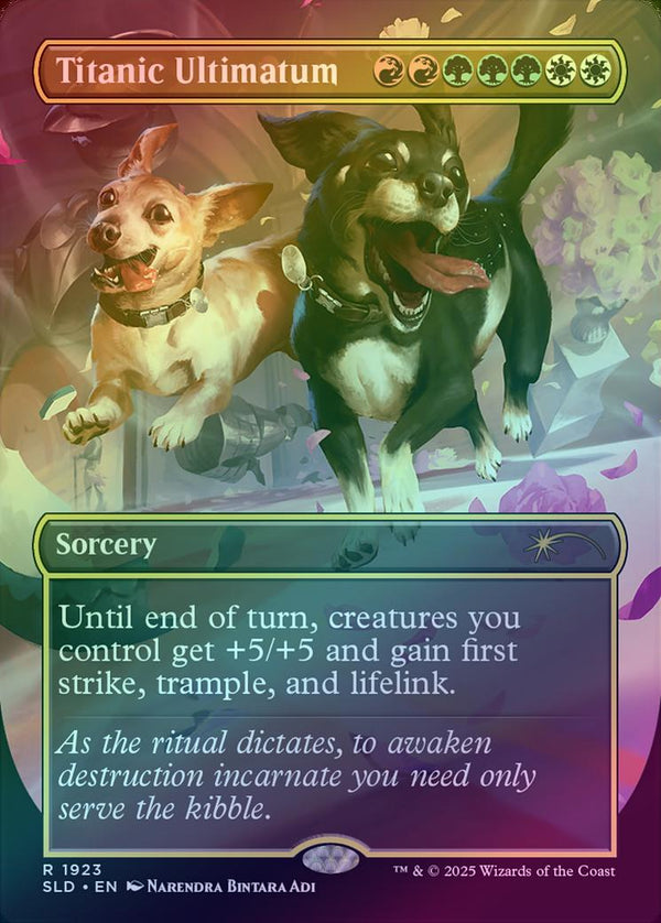 Titanic Ultimatum - Dogs Are Better Than Cats (Foil) (SLD)