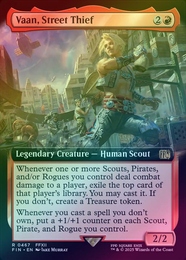 Vaan, Street Thief - Extended Art (Foil) (FIN)
