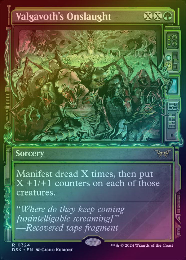 Valgavoth's Onslaught - Paranormal Showcase (Foil) (DSK)