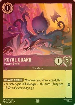 Royal Guard (Octopus Soldier) - 52/204 - Common (Foil)