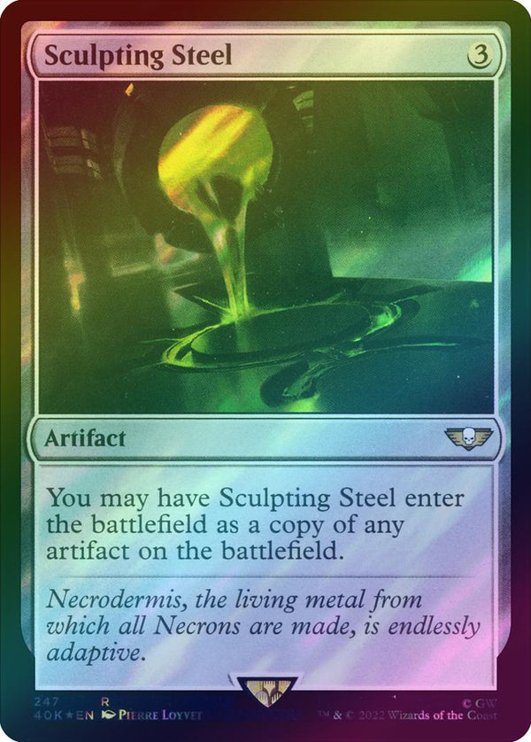 Sculpting Steel (Surge Foil) (40K)