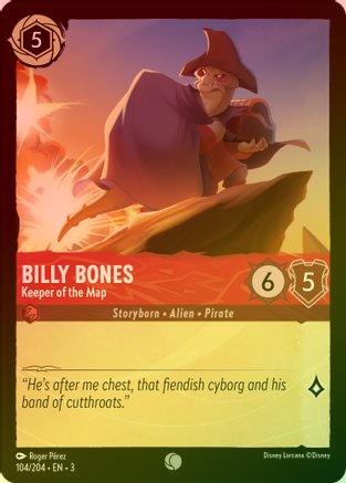 Billy Bones (Keeper of the Map) - 104/204 - Common (Foil)