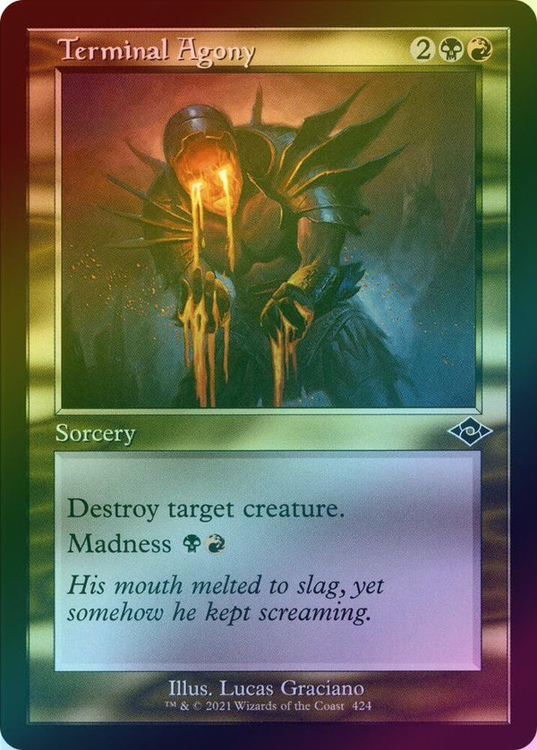 Terminal Agony - Retro Frame (Foil) (MH2)