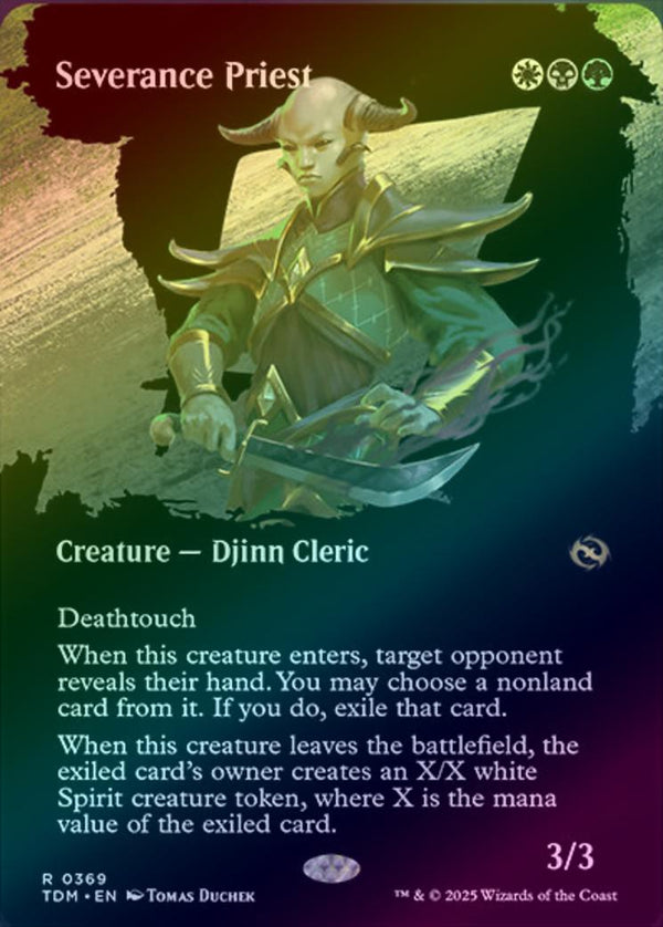 Severance Priest - Clan Showcase (Foil) (TDM)