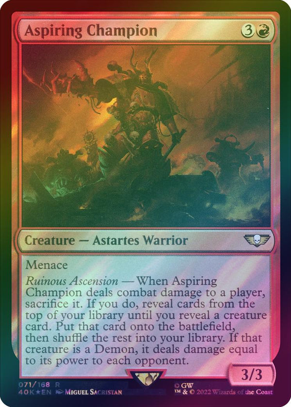 Aspiring Champion (Surge Foil) (40K)