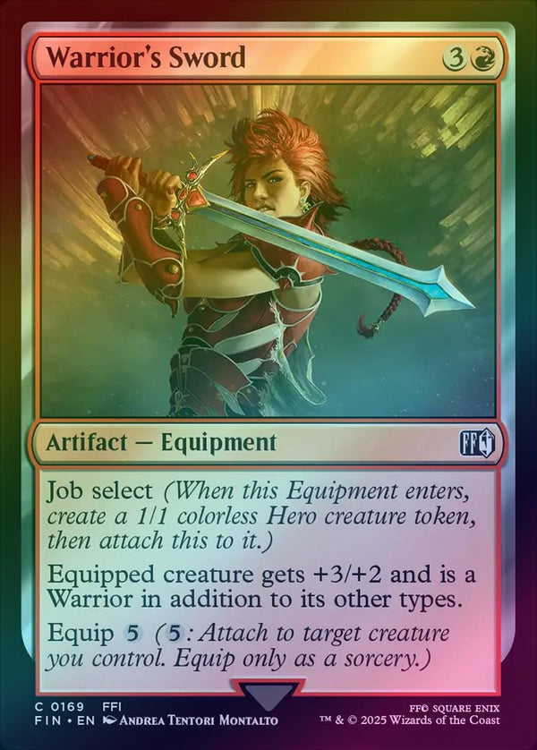 Warrior's Sword (Foil) (FIN)