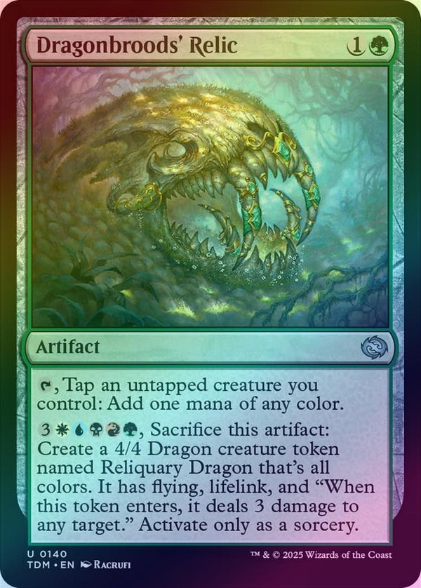 Dragonbroods' Relic (Foil) (TDM)