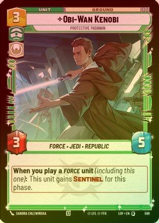 Obi-Wan Kenobi - Protective Padawan - 598 - Special (Foil)