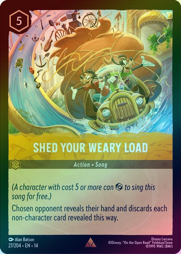 Shed Your Weary Load - 27/204 - Rare (Foil)