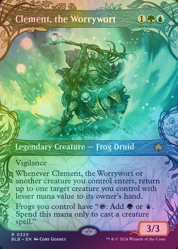 Clement, the Worrywort - Woodland Showcase (Foil) (BLB)
