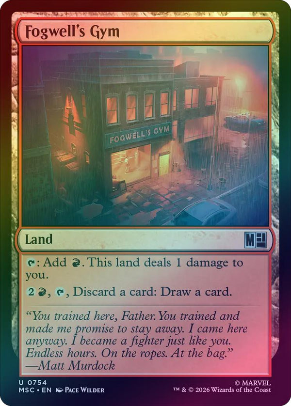 Fogwell's Gym (Foil) (MSC)