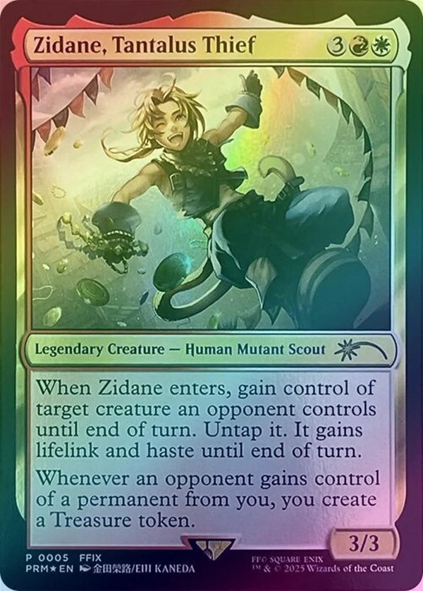 Zidane, Tantalus Thief (Foil) (PW25)