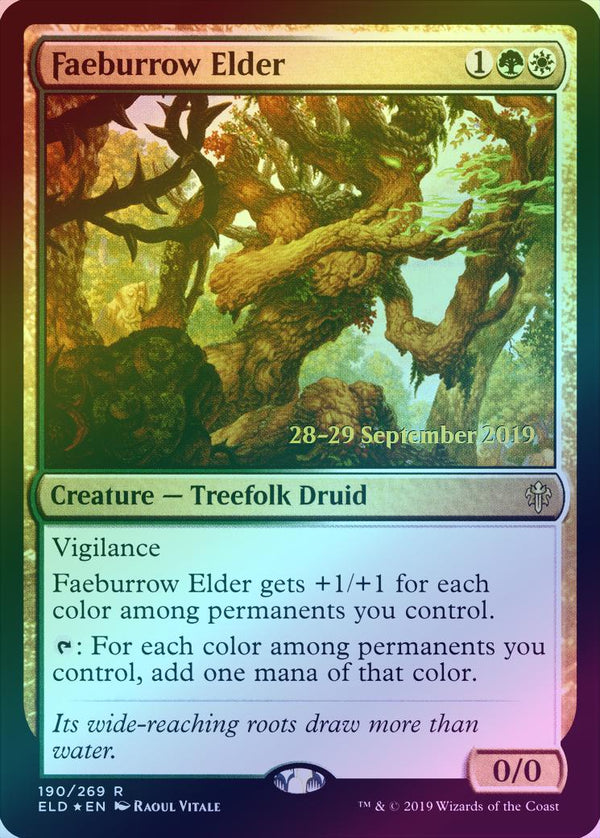 Faeburrow Elder - Prerelease Promo (Foil) (PELD)