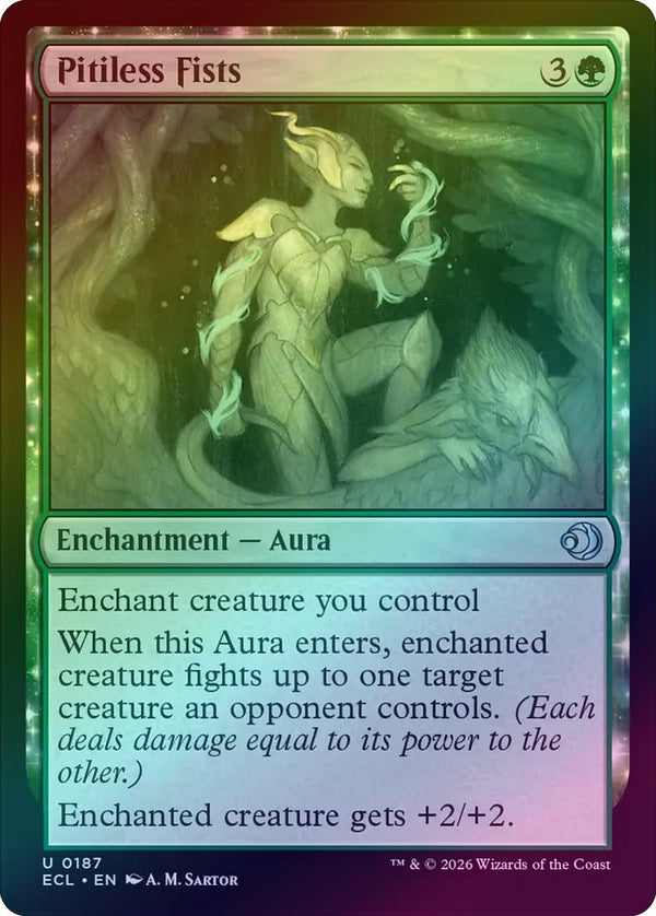 Pitiless Fists (Foil) (ECL)