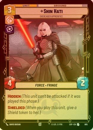 Shin Hati - Overeager Apprentice - 685 - Uncommon (Foil)