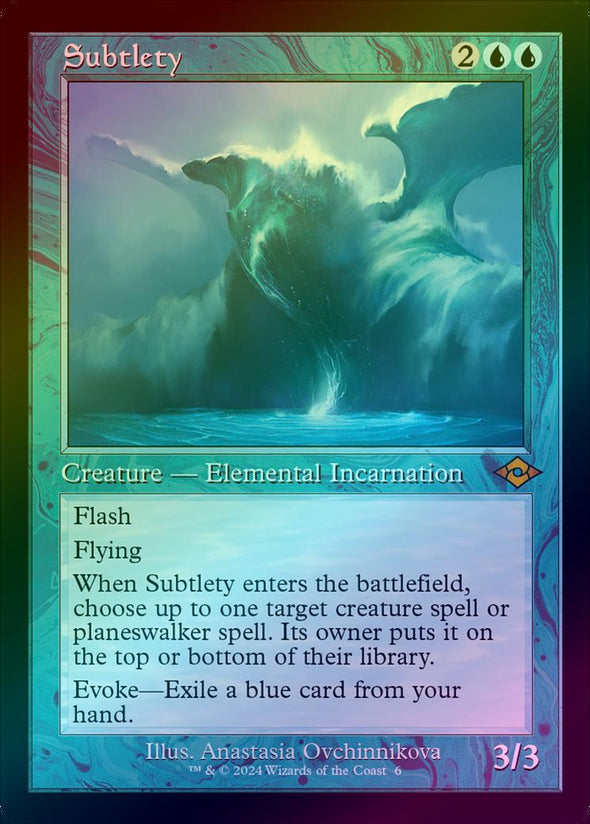 Subtlety - Retro Frame (Foil) (H2R)