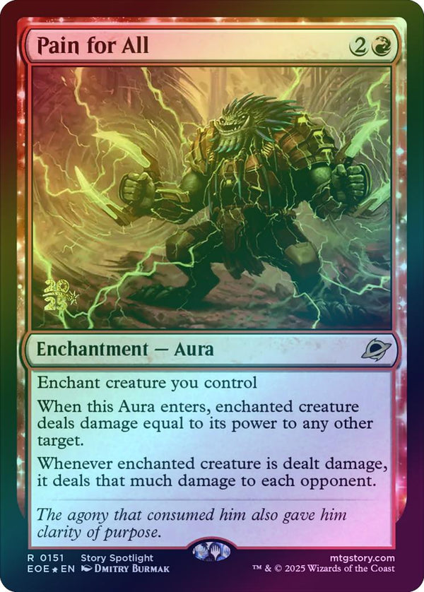Pain for All - Prerelease Promo (Foil) (PEOE)