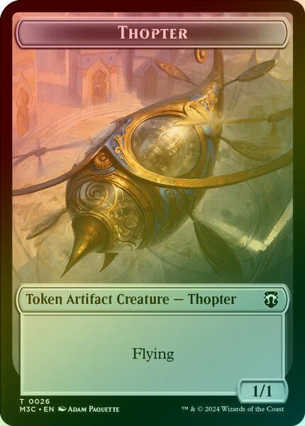 Thopter // Copy Token (Ripple Foil) (TM3C)
