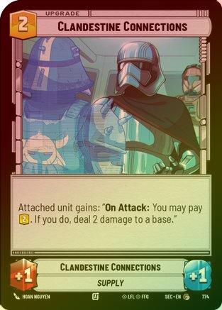 Clandestine Connections (Foil) - 774 - Common (Foil)