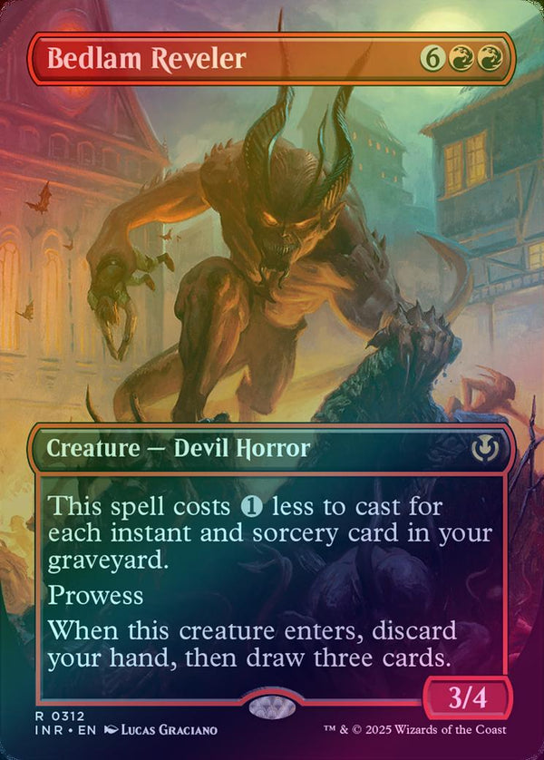 Bedlam Reveler - Borderless (Foil) (INR)