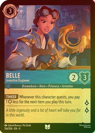 Belle (Inventive Engineer) (Fabled Reprint) - 156/204 - Uncommon (Foil)