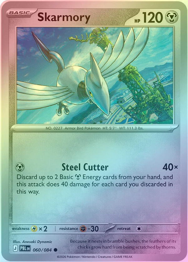 Skarmory - 060/084 - Common - Reverse Holo