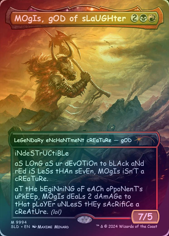 Mogis, God of Slaughter - Sans Mercy (Foil) (SLD)