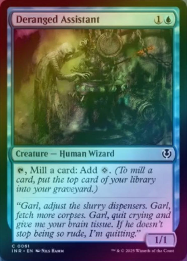 Deranged Assistant (Foil) (INR)