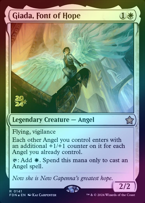 Giada, Font of Hope - Prerelease Promo (Foil) (PFDN)