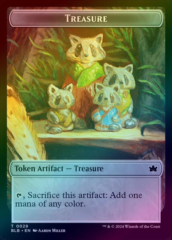 Steampath Charger // Treasure Token (Foil) (TBLB)