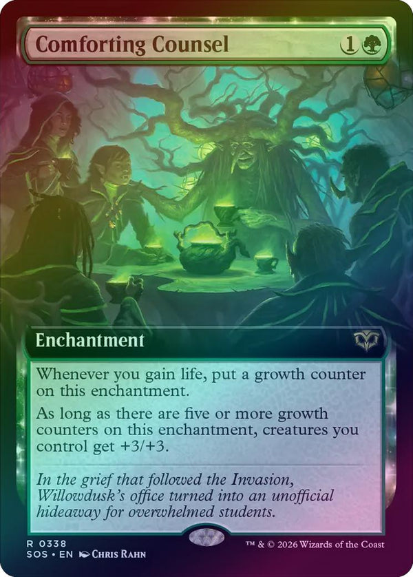 Comforting Counsel - Extended Art (Foil) (SOS)