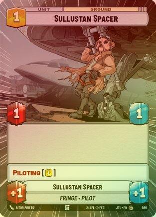 Sullustan Spacer (Hyperspace) - 989 - Common (Foil)