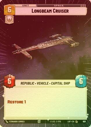 Longbeam Cruiser (Hyperspace) - 993 - Common (Foil)