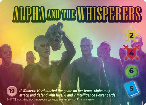 Alpha and the Whisperers - SKY-444F - Rare (Foil)