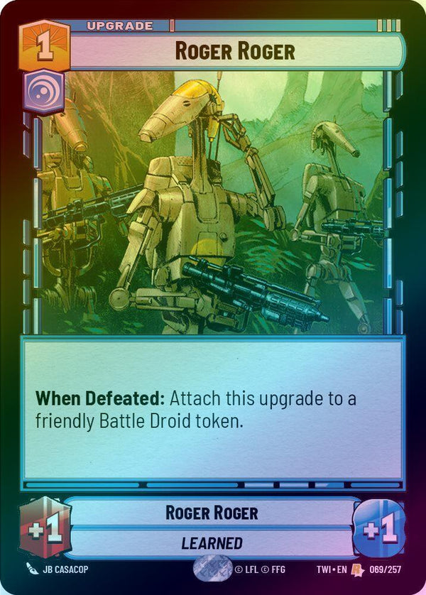 Roger Roger - 069/257 - Rare (Foil)
