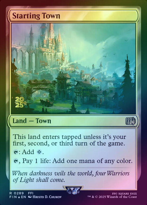 Starting Town - Prerelease Promo (Foil) (PFIN)