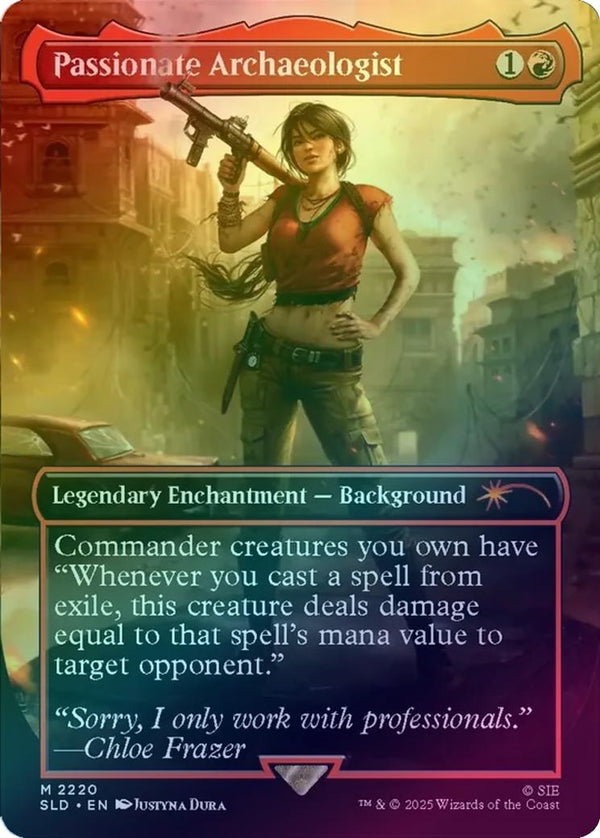 Passionate Archaeologist - Uncharted (Rainbow Foil) (SLD)
