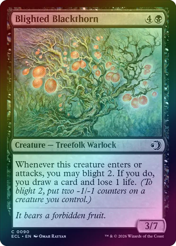 Blighted Blackthorn (Foil) (ECL)