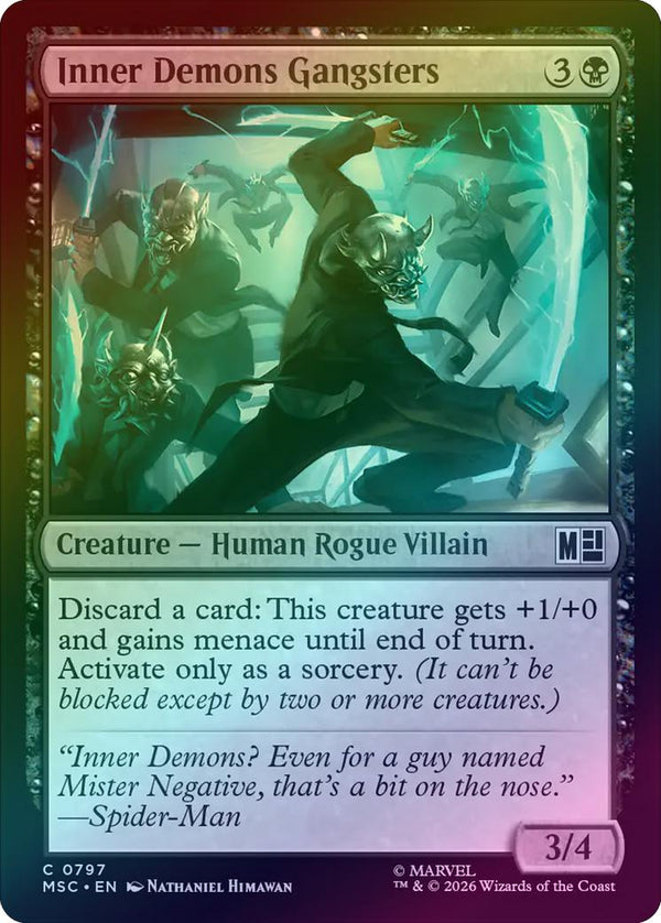 Inner Demons Gangsters (Foil) (MSC)